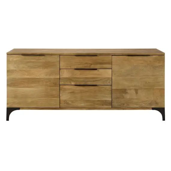 Buffet en manguier massif et acacia Metropolis