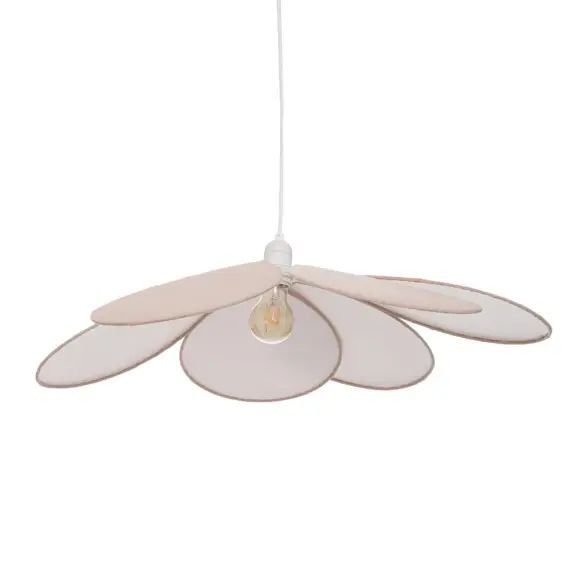 Suspension métal Rose