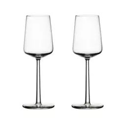 Verre à vin blanc Essence en Verre – Couleur Transparent – 5.9 x 5.9 x 23 cm – Designer Alfredo Häberli