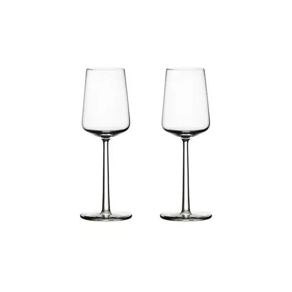Verre à vin blanc Essence en Verre – Couleur Transparent – 5.9 x 5.9 x 23 cm – Designer Alfredo Häberli