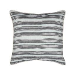 Coussin lin lavé  Anthracite 45X45