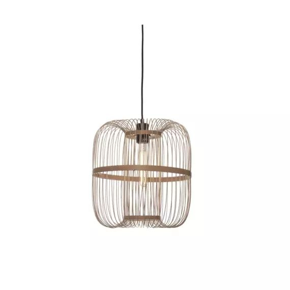Suspension bambou  naturel, h. 38cm