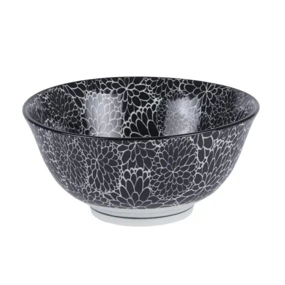 lot de 6 – Coupelle evasée   11,5 cm  en porcelaine  noir